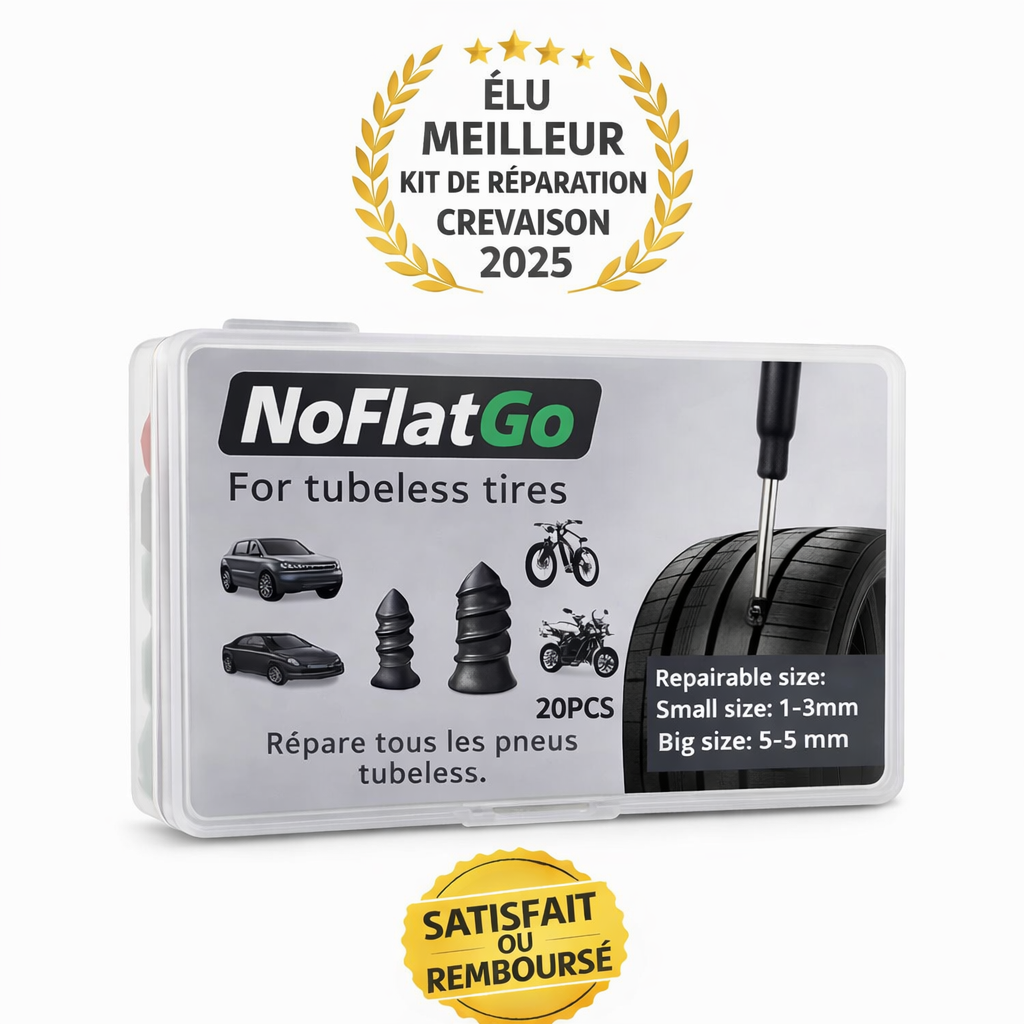 Kit Réparation Pneu Tubeless - Kit anti crevaison