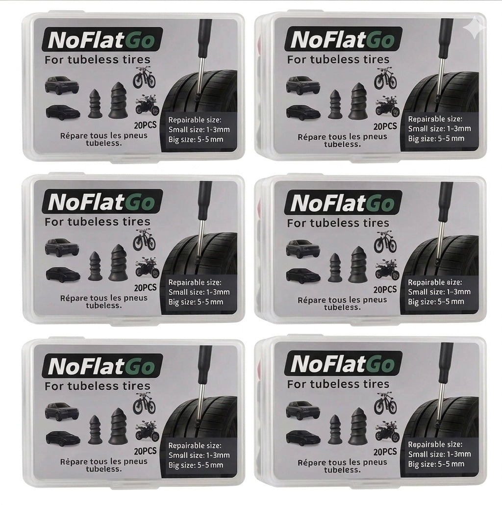 Kit Réparation Pneu Tubeless - Kit anti crevaison