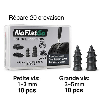Kit Réparation Pneu Tubeless - Kit anti crevaison